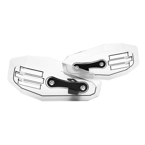 2 stk. Motorcykel Håndbeskyttelse Universal Polycarbonat Motorcykel Tilbehør Transparent