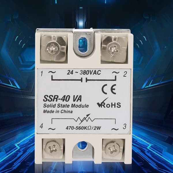 SSR 40VA Solid State Relé Industriell Automatisering Prosess