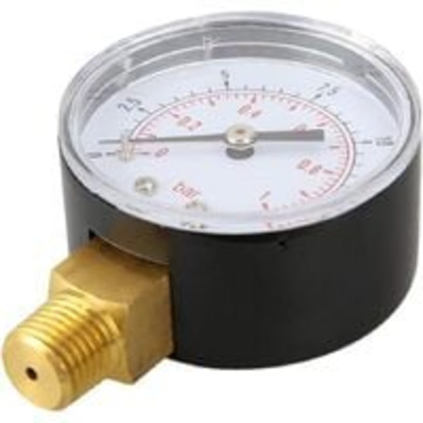Vedenpainemittari Altaan painemittari Painemittari Painemittaus on 0-15 psi tai 0-1 bar