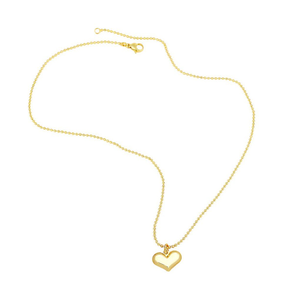 Halsband present till mamma Zircon Heart Stud Modesmycken Ac8428 C