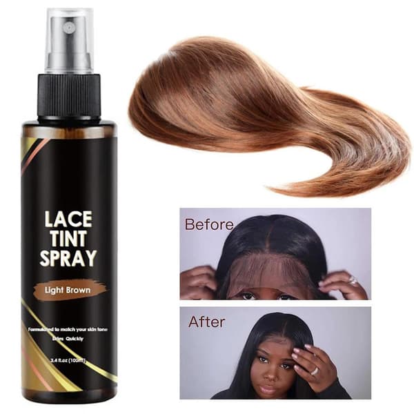 Langvarig Lace Tint Spray for Parykker