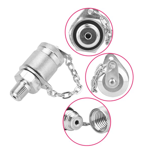 Hydraulisk trykktestkoblingsadapter G1 8 63MPa