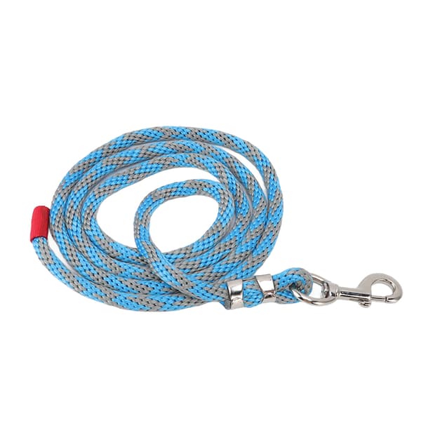 Kraftig Heste Lead Rope i Nylon, 2 meter Lang, Blå Grå Husdyr Træning