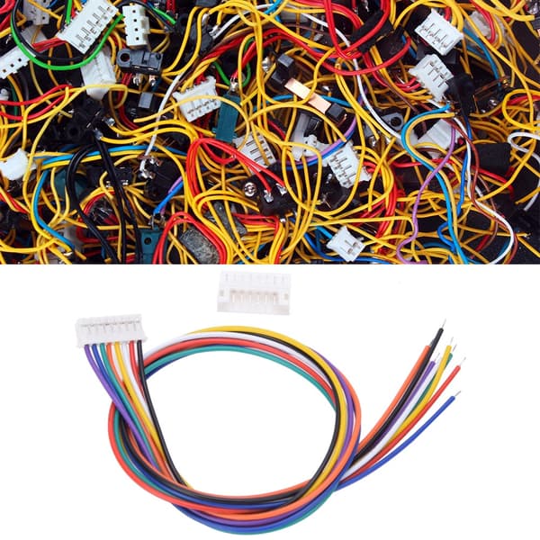JST PH 2,0 mm 8-bens hanstik kabel 30 cm 10 sæt