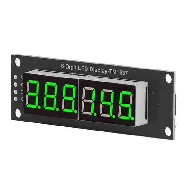TM1637 0.36 Tommer 6 Bit 7 Segment Grønn LED Digitalt Display Modul 5V