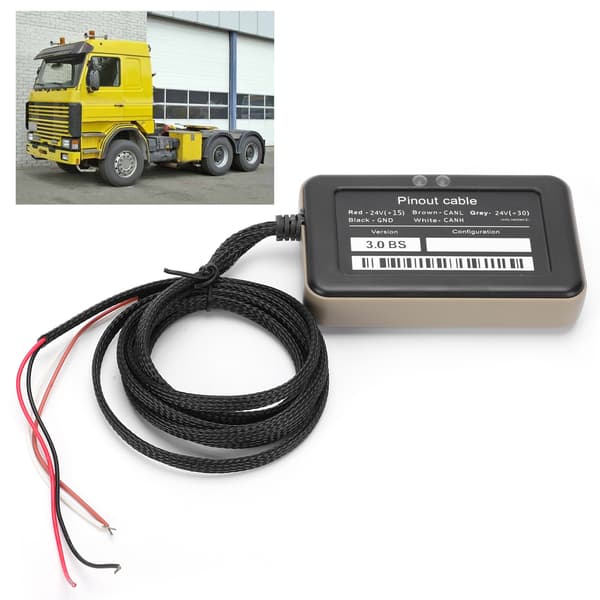 8 i 1 Full Chip Diagnostisk Scanner Plastbyte för Cummins Tunga Lastbilar