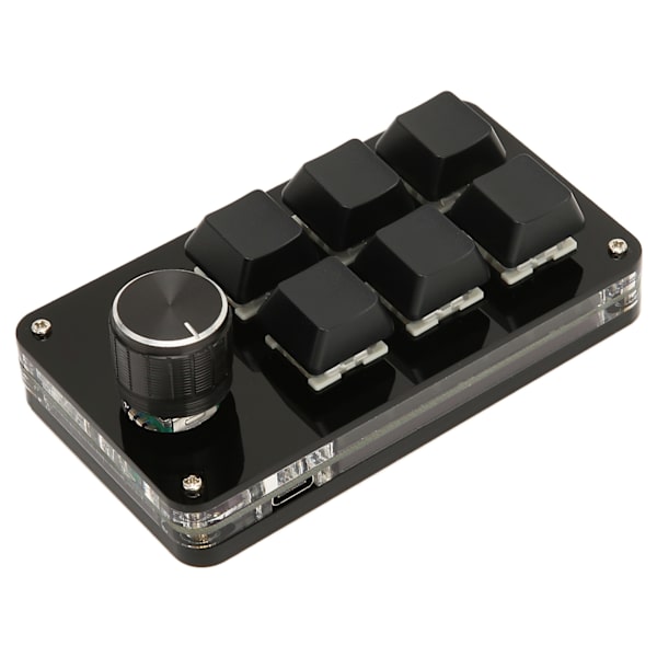 Programmerbart DIY 6-knapps Mini Gaming Tangentbord USB OSU Kontor