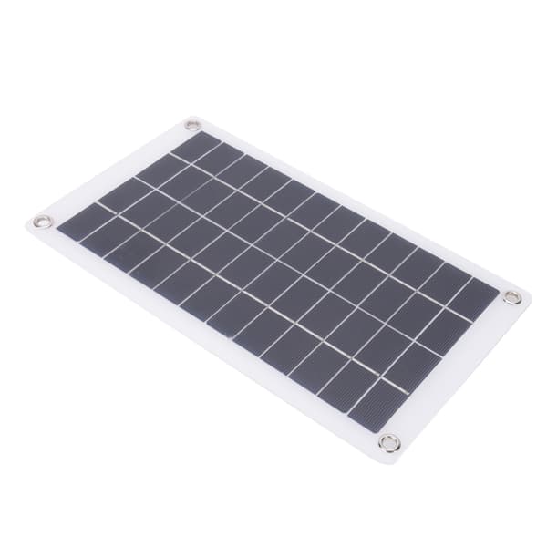 7.5W 12V Bærbar Stabil Effektiv Udendørs Monokrystallinsk Silicium Solcellepanel til DIY Strømoplader