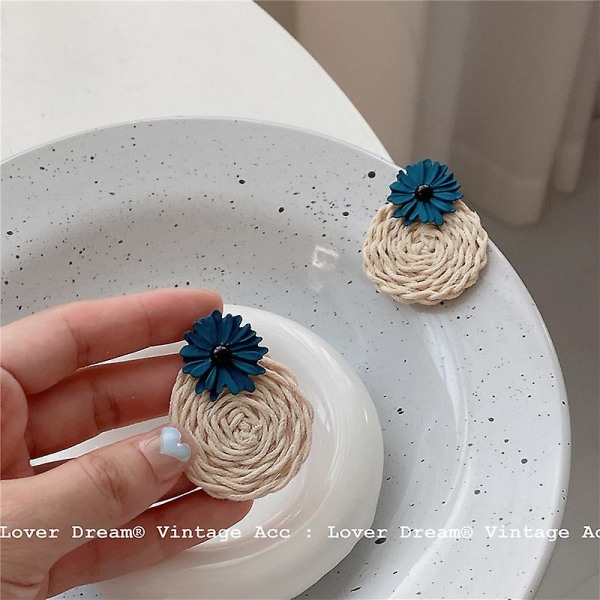 Örhängen Vintage Flower Stud Girls&#39; Modesmycken Ac2652