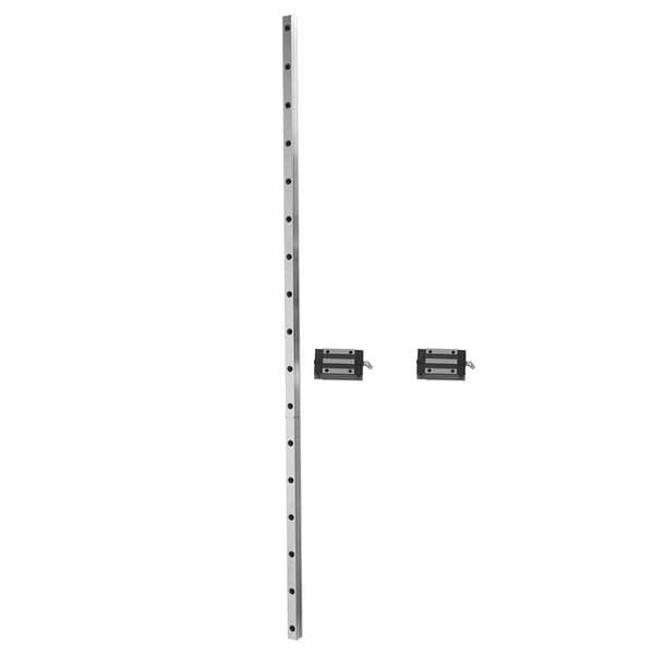 HGR20 1000mm Lineær Skinne Guide 20mm Bredde 2 Slædeblokke