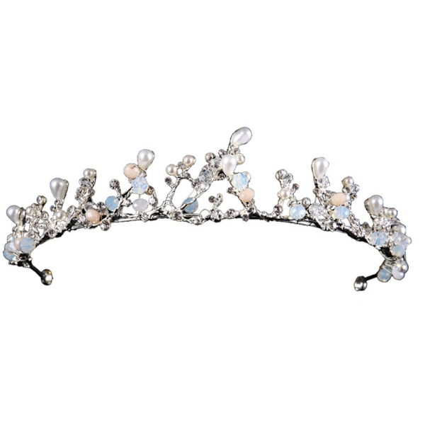 Prinsessans kronbröllops tiara (silver)