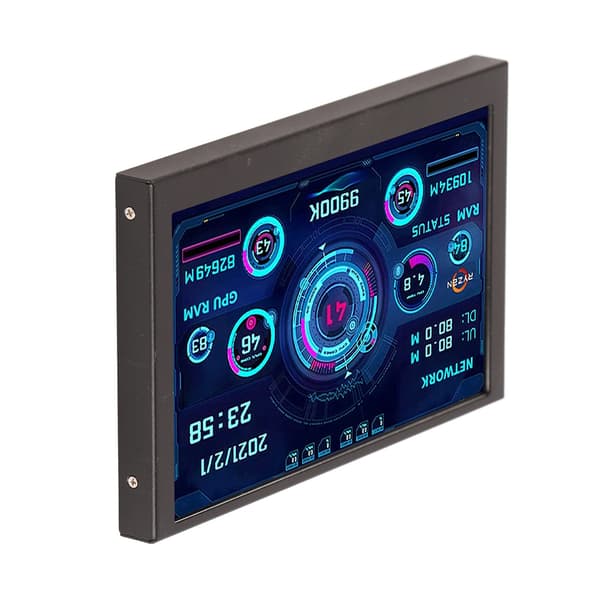 PC CPU GPU RAM -datanäyttö 5 tuuman IPS USB C -lämpötilanäyttö