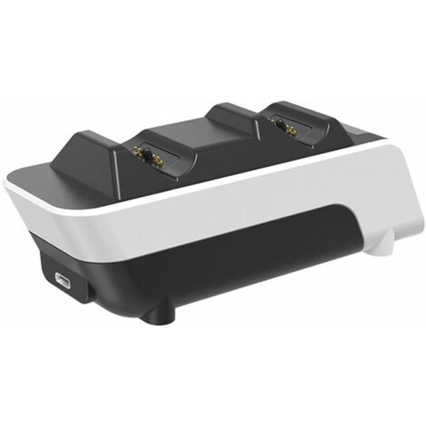 PS5 Ladestation, 2H Fast PS5 Controller Oplader til Playstation 5 Dualsense Controller, Opgrader PS5 Ladestation