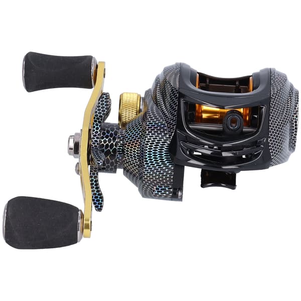PRO BEROS High Performance Baitcasting-rulle - 18+1BB, 7.2:1 utväxling, magnetisk broms, högerhand