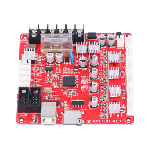 Anet E12 3D-skriver Hovedkort Desktop Skriver Kontrollkort Modul 12V til 24V
