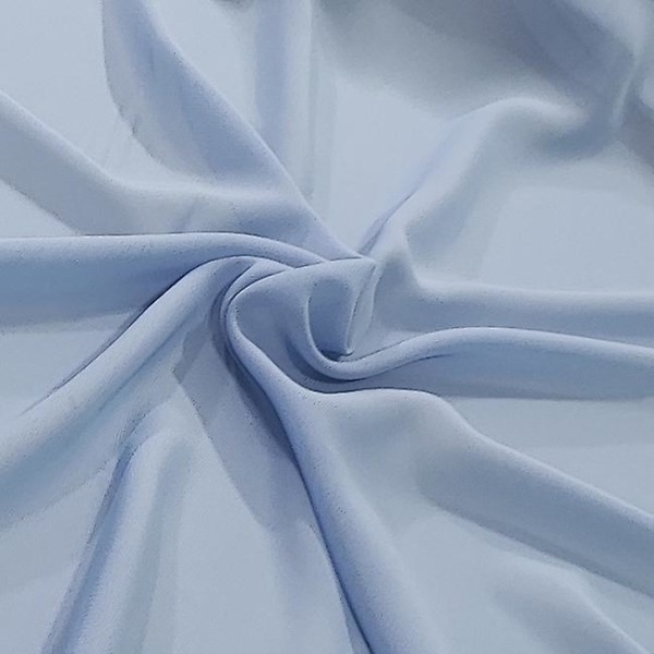 Bordslöpare i chiffong (70*300 cm) Magic silk sapphire blue