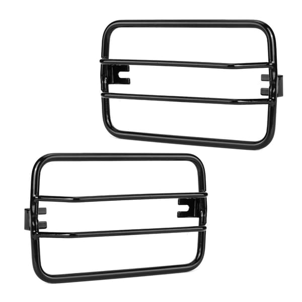 Svinglysbeskyttelse Sort Gitterdæksel Passer til Jeep Wrangler TJ 1997-2006