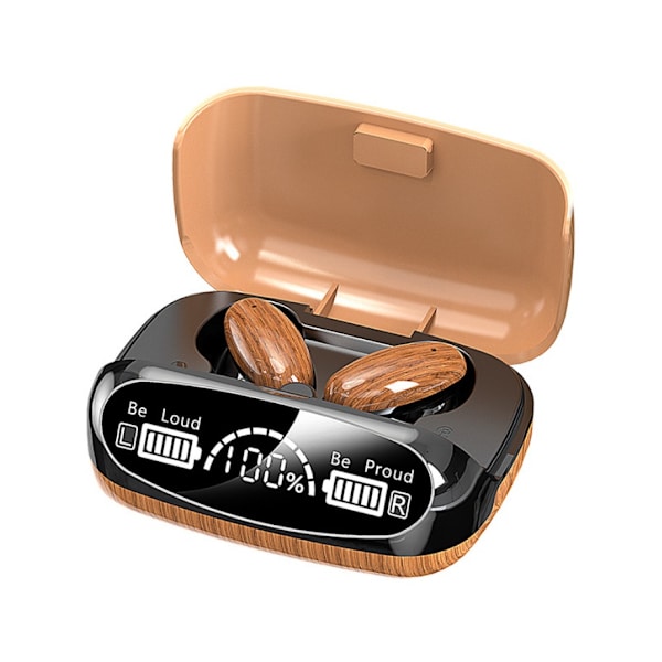 Walnut trådløse Bluetooth-øretelefoner (Walnut)