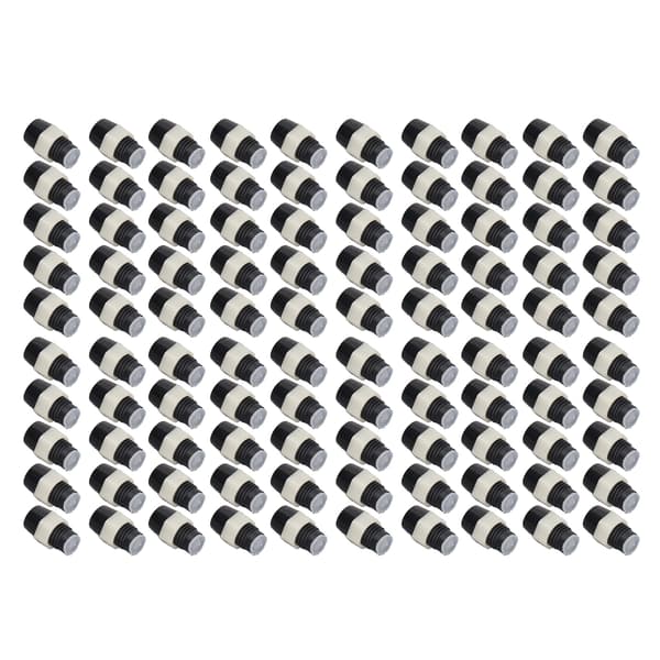100 kpl 5 mm LED-pidike muovinen valodiodipaneelin kiinnityspidike lisävarustesarja musta