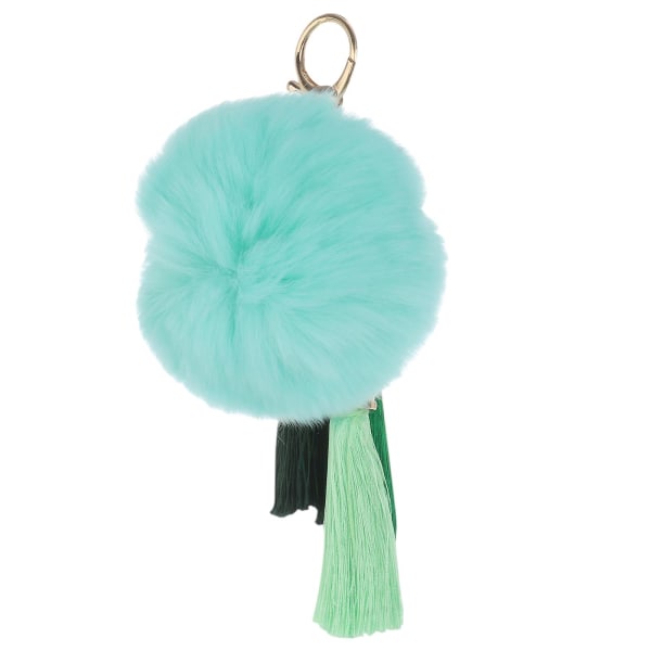 1 st Plysch Ball Ice Silk Tofs Nyckelring Vacker väska hänge väska Charm