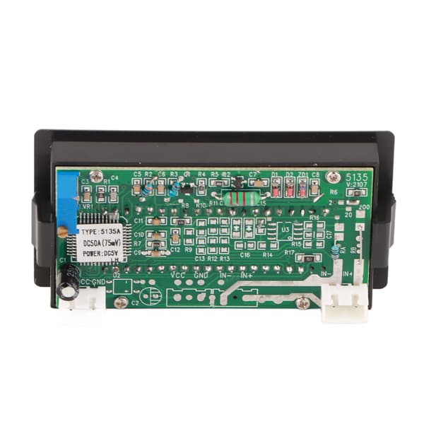DC 50A 75mV 3.5 Digital Rød LED Display Ampere Panel Meter Amperemeter Hurtig Respons