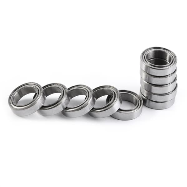 Tyndsektions dobbeltskærmede kuglelejer 10 stk. 10x15x4mm