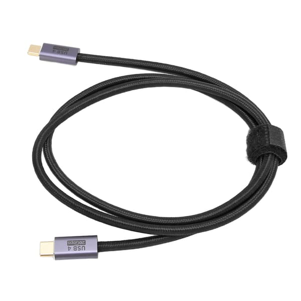 USB 40-kabel Multifunktionell 20 Gbps Höghastighetsöverföring HD 8K 60Hz Stöd PD100W Typ C till Typ C-kabel 394 tum