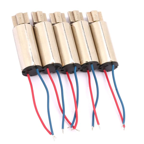 Stark 7500RPM 5 stk. Micro Coreless Vibrationsmotor til Smart Armbånd Legetøj