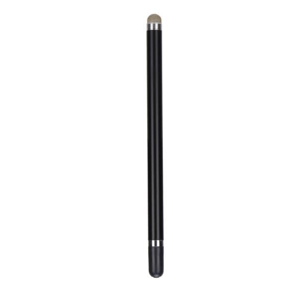 Bløde, lydløse fiberstift-penne til touchscreen-tablets, sort