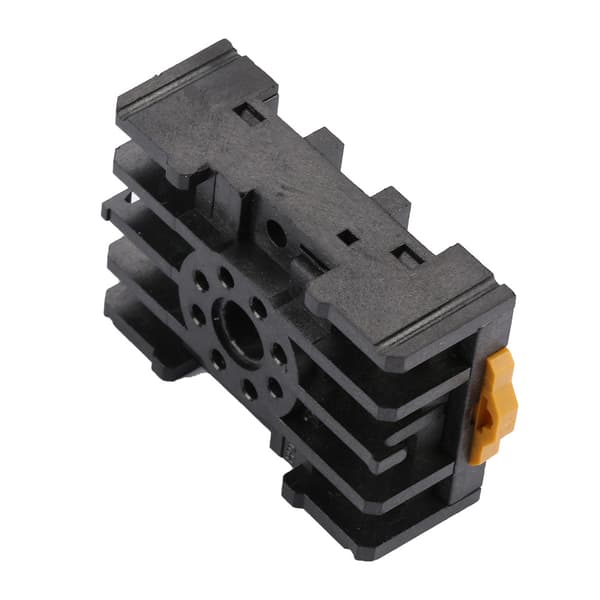 PF085A 300V 7A 8-Pin Reläsockel för DIN-skena