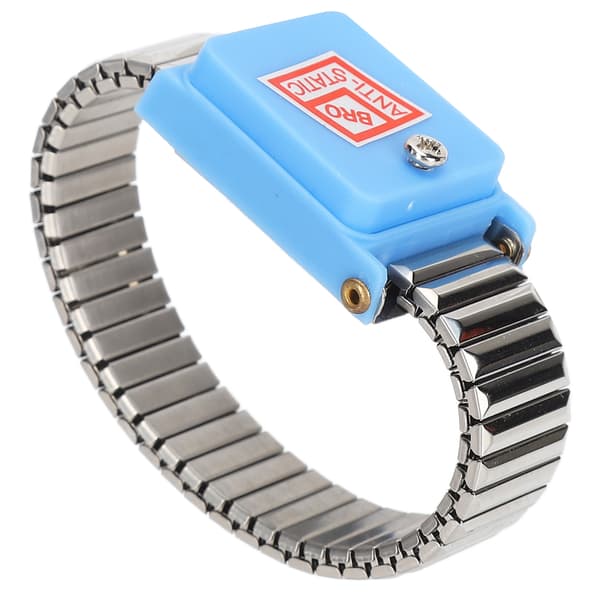 Trådlöst ESD Armband Antistatisk Elastisk Metallurladdningsrem