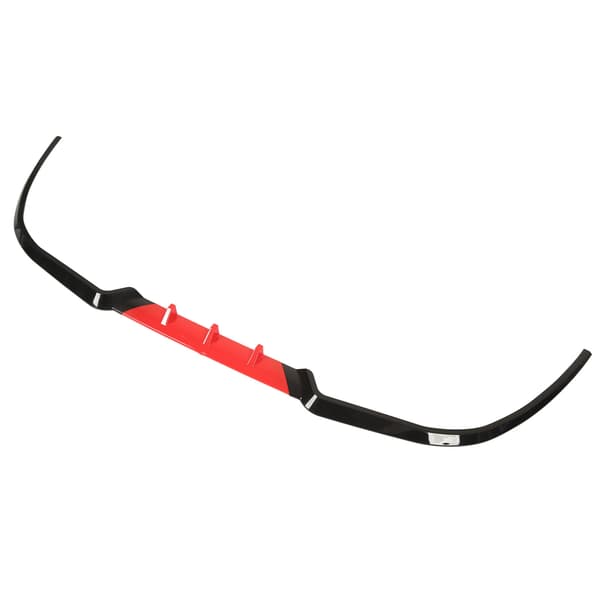 3ST Front Bumper Splitter Lip Spoiler Universal Passform A3 A4 A6 Rød