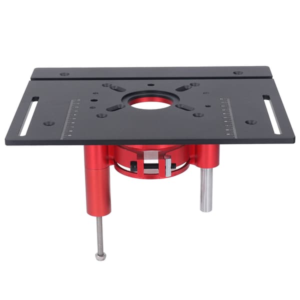 Manuel Router Lift Platform System Kit Router Bord Sav Indsats Bundplade Sort