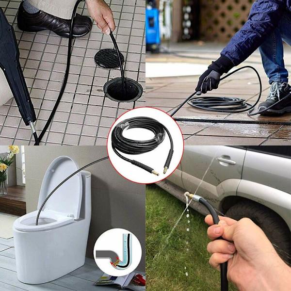 Quick Connect kobberhoved Bilvask Vandslangefittings (6M Quick Connect)