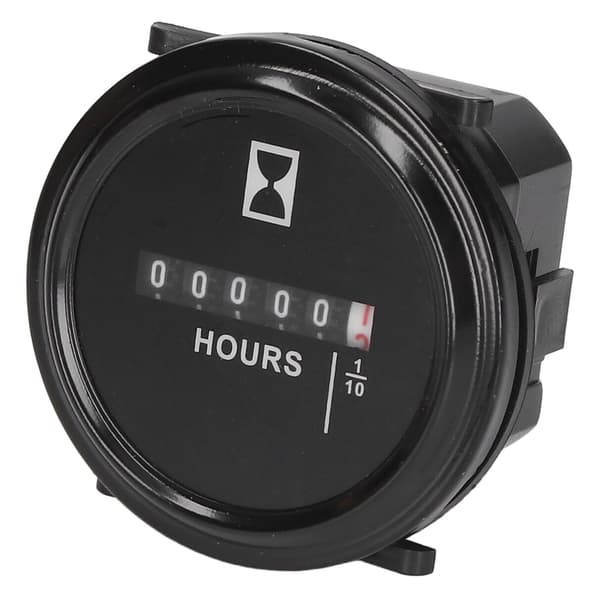 Timeteller 99999.9 Timer AC DC Universal Timer Fullstendig Forseglet Rund Kvarts Mekanisk Timer 6-80V