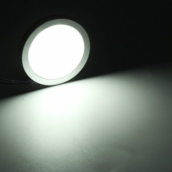 stk 12V 2,5W LED Spot Light Indvendige Lamper Til Transporter Van Boat Autocamper (Hvid, 1 stk)