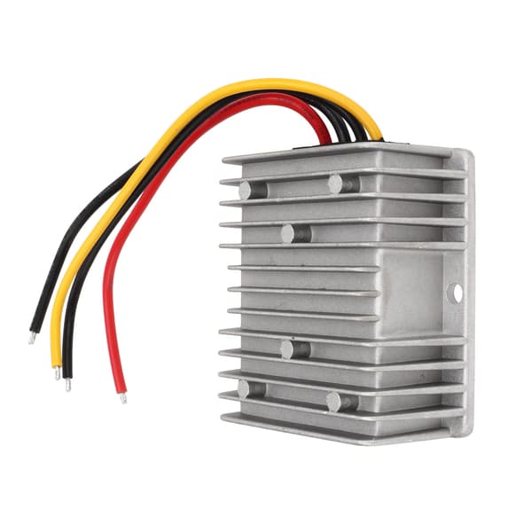 DC-konverter 8V til 40V Step Down til 13,8V IP68 Vandtæt til bil, båd, jernbaneinstrumentering