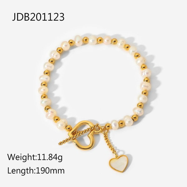 Armband Heart Daily Outfit Metallic Element B1419