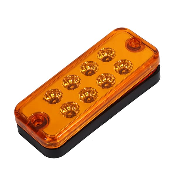 6 LED sidemarkeringslys gule lastebilhengerindikatorlamper