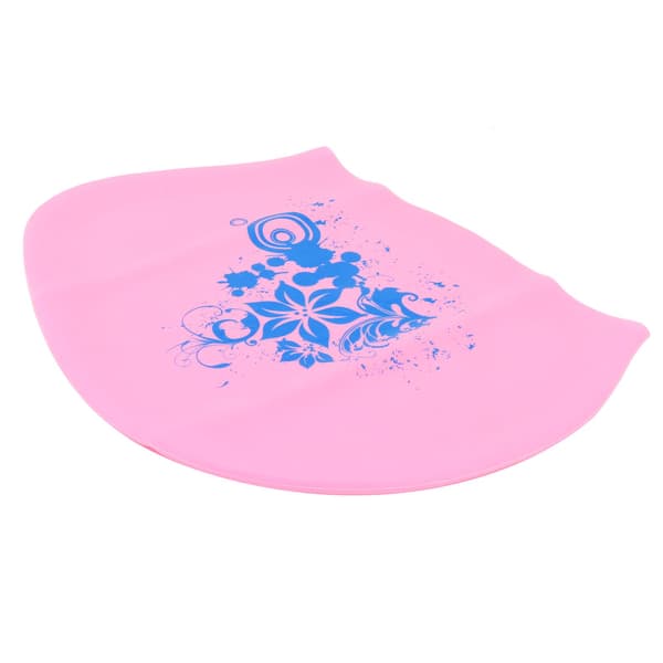 Vanntett silikonbadehette for langt hår, unisex, dykking