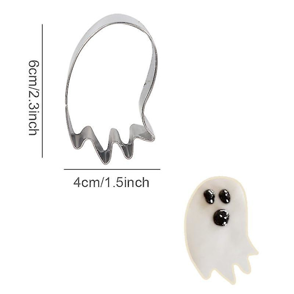 Halloween Cookie Cutters DIY Spooky Cookies Ghost