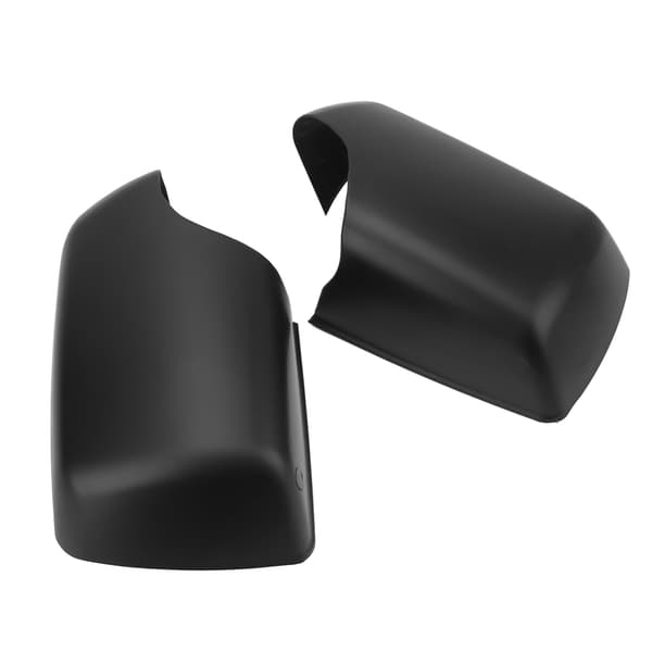 2. Sidespejlsdæksel 51168256321 Dørspejlsdæksel Blank Sort Udskiftning til X5 E53 2000-2006