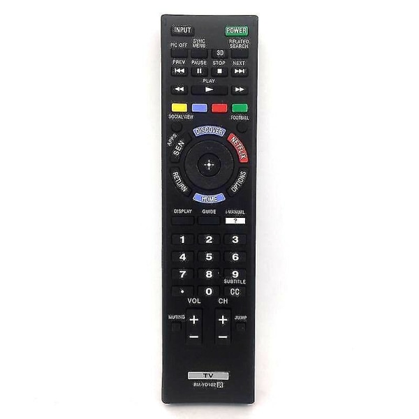 ersätt Rm-yd102 För Sony Smart Tv Fjärrkontroll Skdl-55w Xbr-79x Xbr-85x