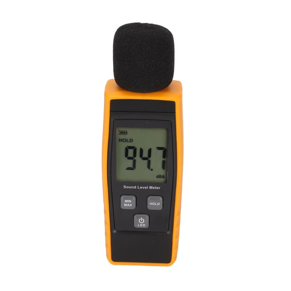 RZ1359 Digital lydmåler 30-130dBA LCD-baggrundsbelysning støjmåling
