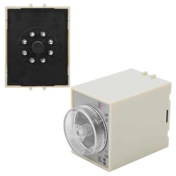 ST3PA E AC220V 50/60Hz Justerbart Dreje-Timerrelæ PC-hus af Høj Kvalitet