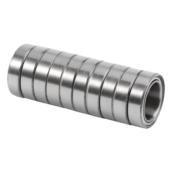 Tyndsektions dobbeltskærmede kuglelejer 10 stk. 10x15x4mm
