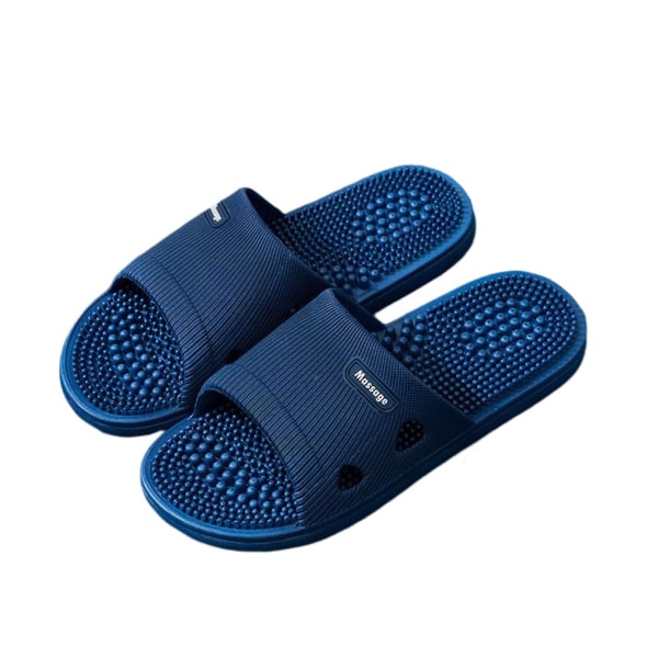 Skridsikker blød sål massage sandaler til damer Dark Blue 44-45