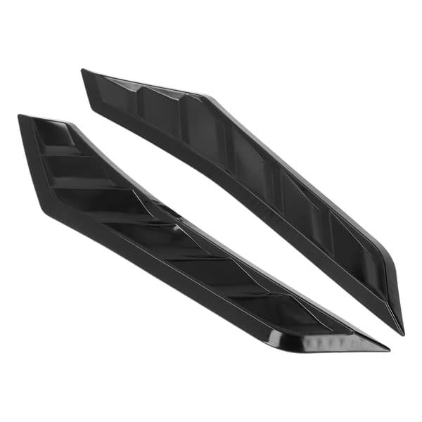 2 STK Gloss Svart Panser Ventiler Gummi Front Panser Ventil Universal Bil