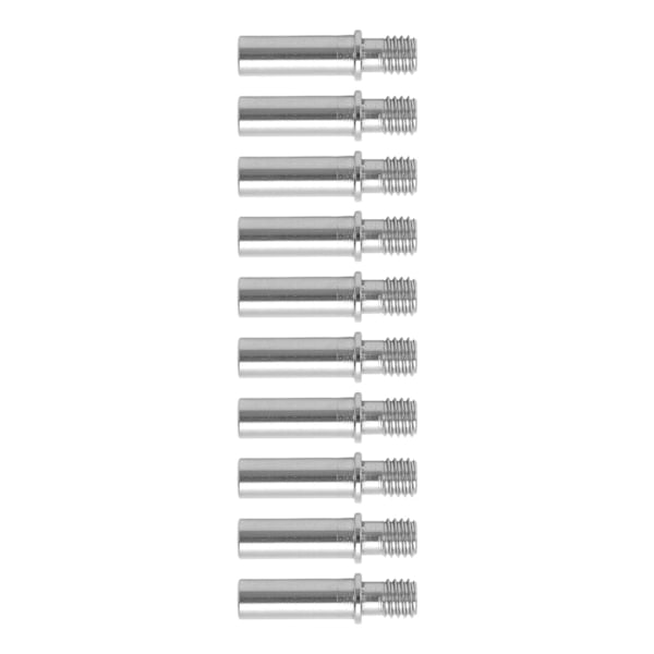 10 stk M6 Hotend-rør - Direkte tilkobling, slitesterke rustfrie stål 3D-skriver Hot End-rør for i3 Mega