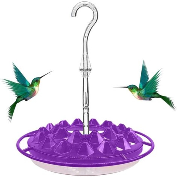 Hummingbird Feeder - Nem at rengøre og fylde Hummingbird Feeder (lilla)